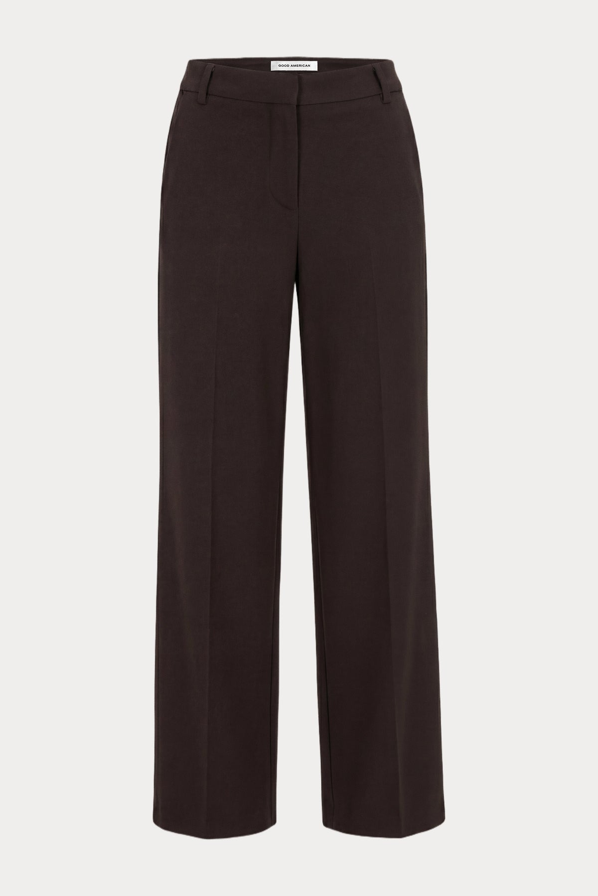 Luxury THE LOW RISE STRAIGHT LEG TROUSER ESPRESSO