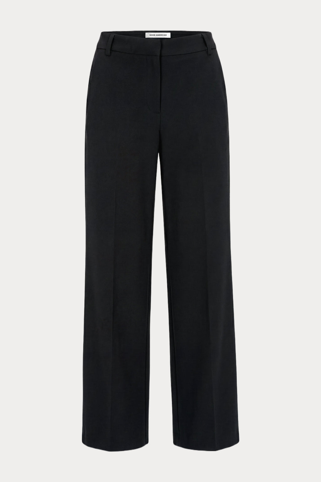 Luxury THE LOW RISE STRAIGHT LEG TROUSER BLACK001
