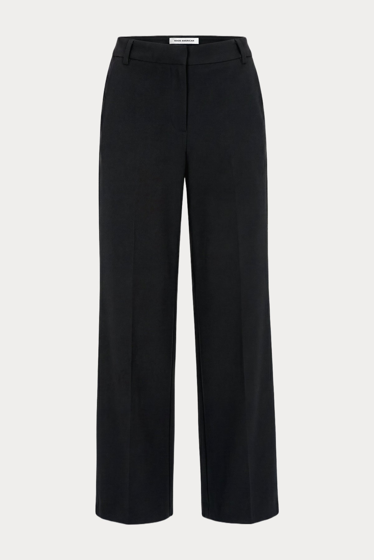Luxury THE LOW RISE STRAIGHT LEG TROUSER BLACK001