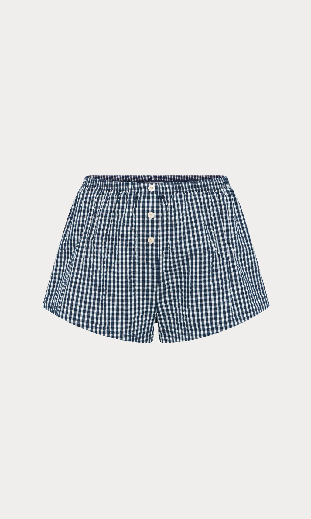 Luxury THE SEERSUCKER PULL ON SHORT HORIZON GINGHAM SMALL