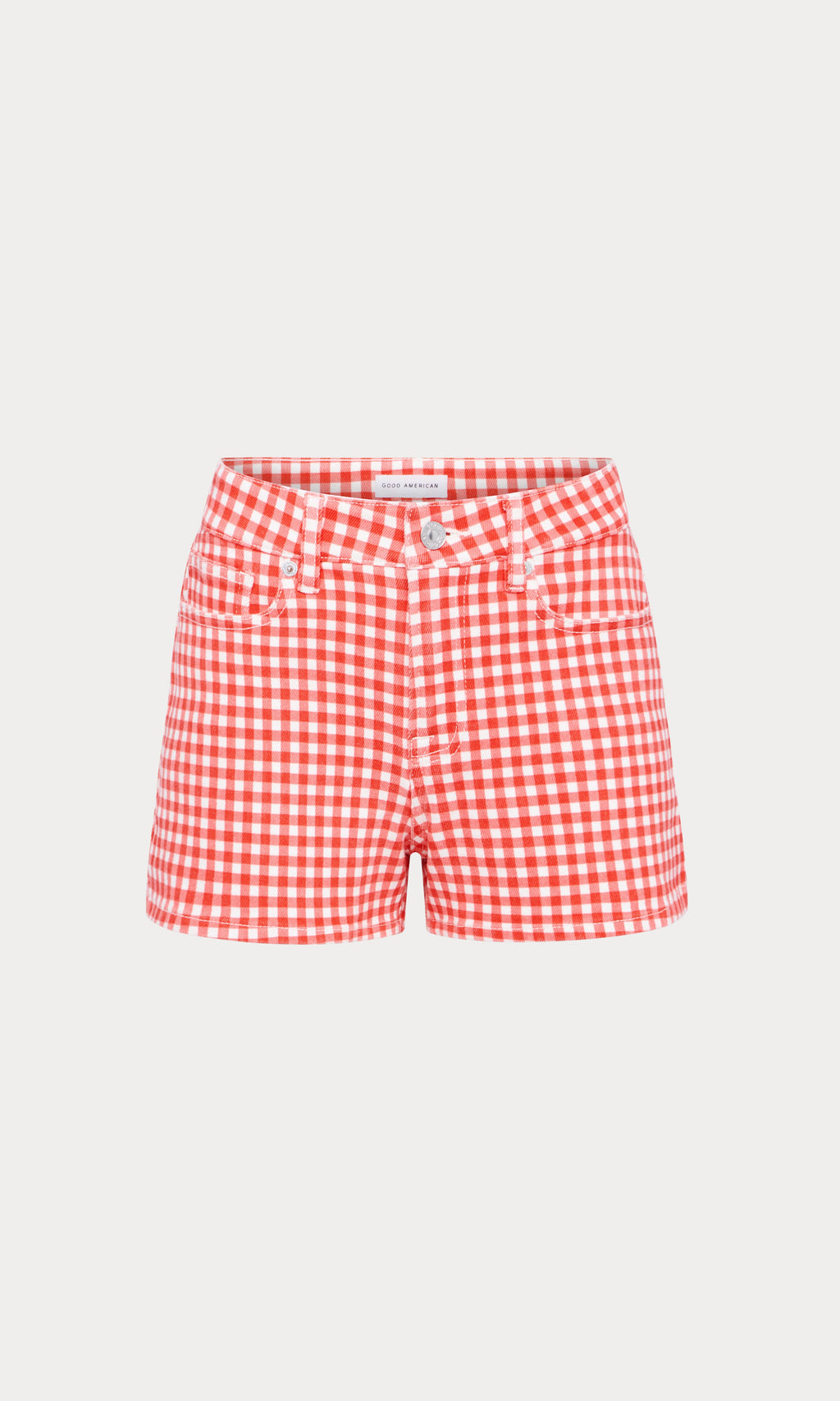 Luxury GOOD GIRLFRIEND SHORT POP GINGHAM LARGE