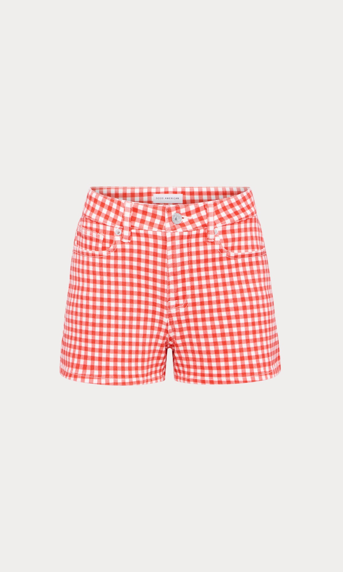 Luxury GOOD GIRLFRIEND SHORT POP GINGHAM LARGE