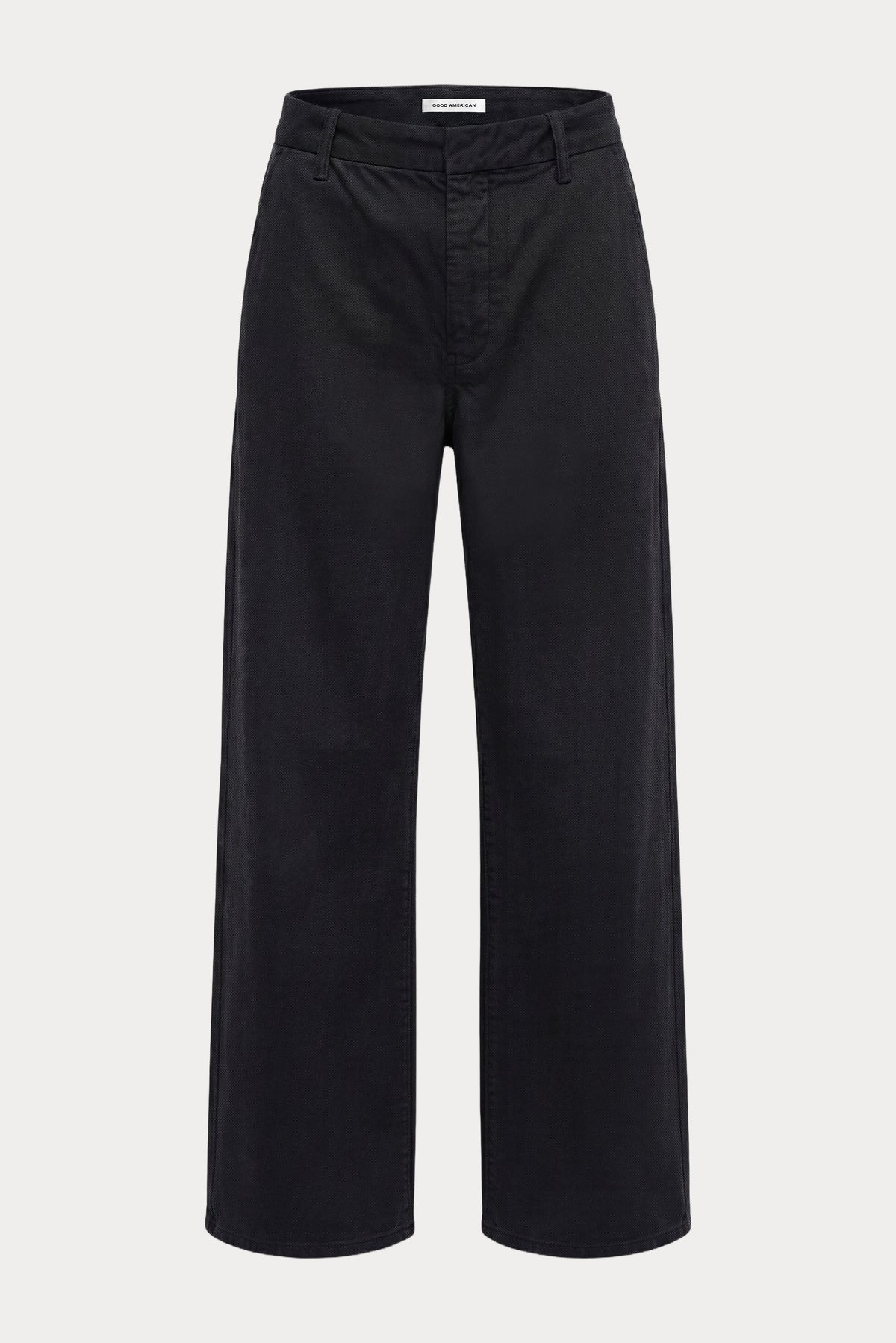 Luxury LOW SLUNG BAGGY TROUSER BLACK