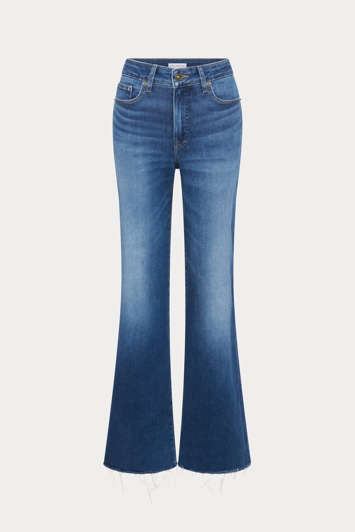 Luxury SOFT TECH GOOD WAIST PALAZZO ANKLE JEANS INDIGO1233