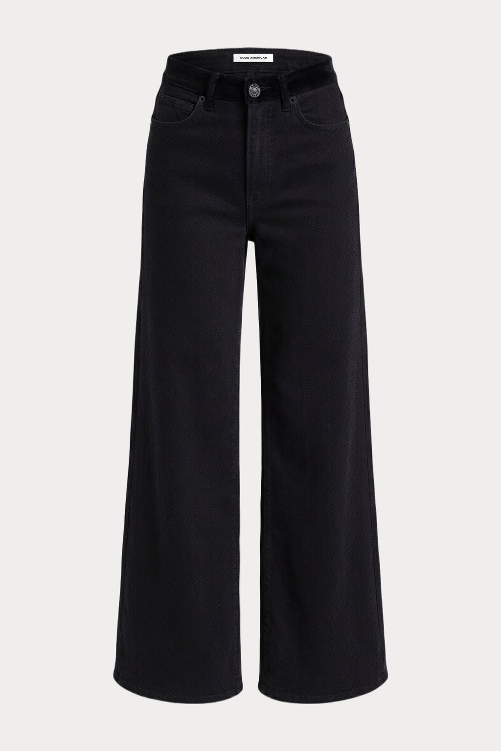 Luxury GOOD WAIST PALAZZO JEANS BLACK001