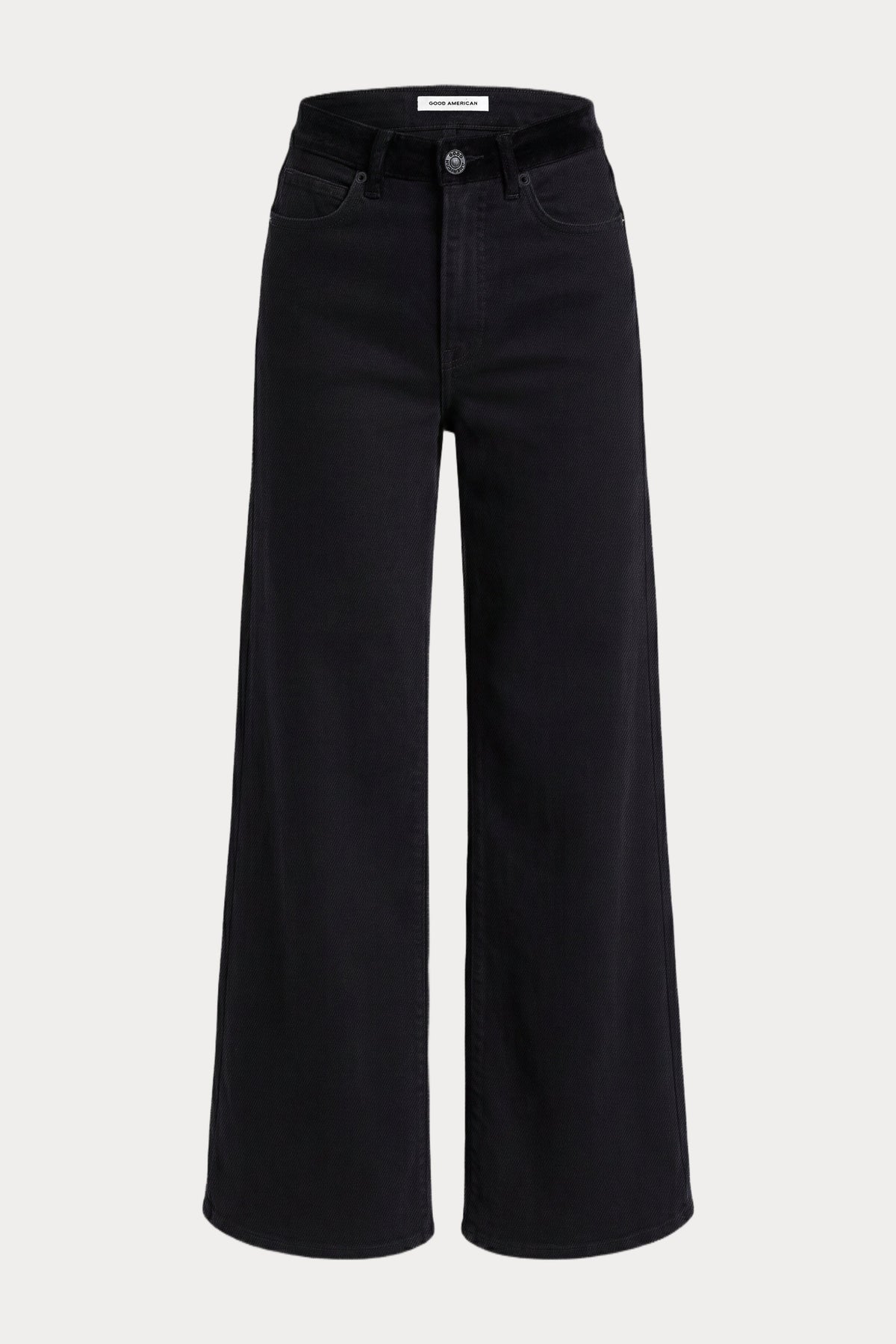 Luxury GOOD WAIST PALAZZO JEANS BLACK001