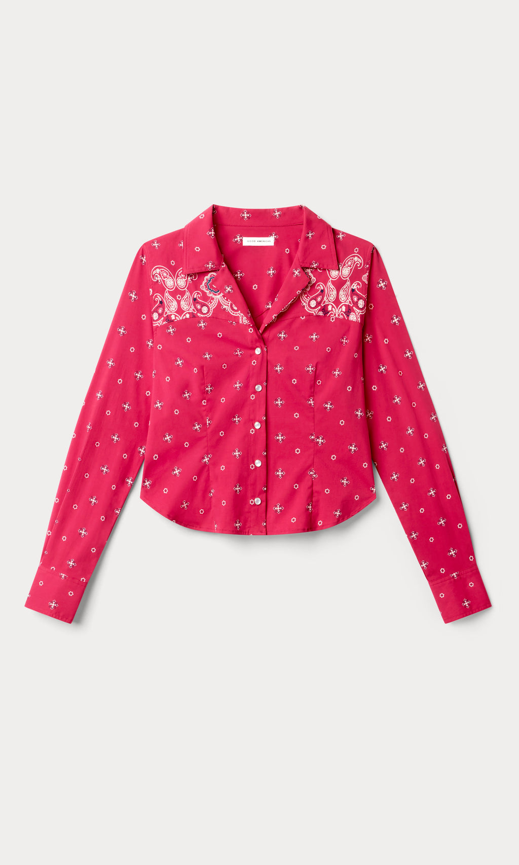 Luxury DOLLY TAILORED POPLIN SHIRT FLARE BANDANA PRINT