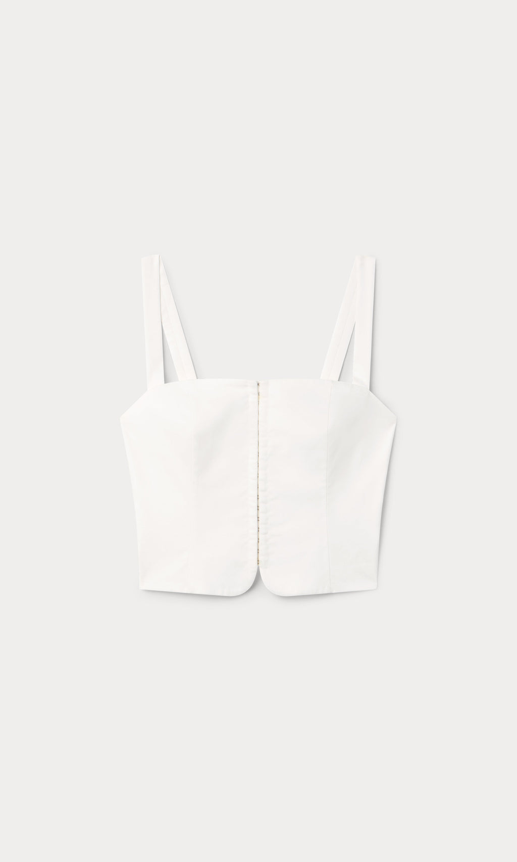 Luxury THE LINEN CORSET CHALK