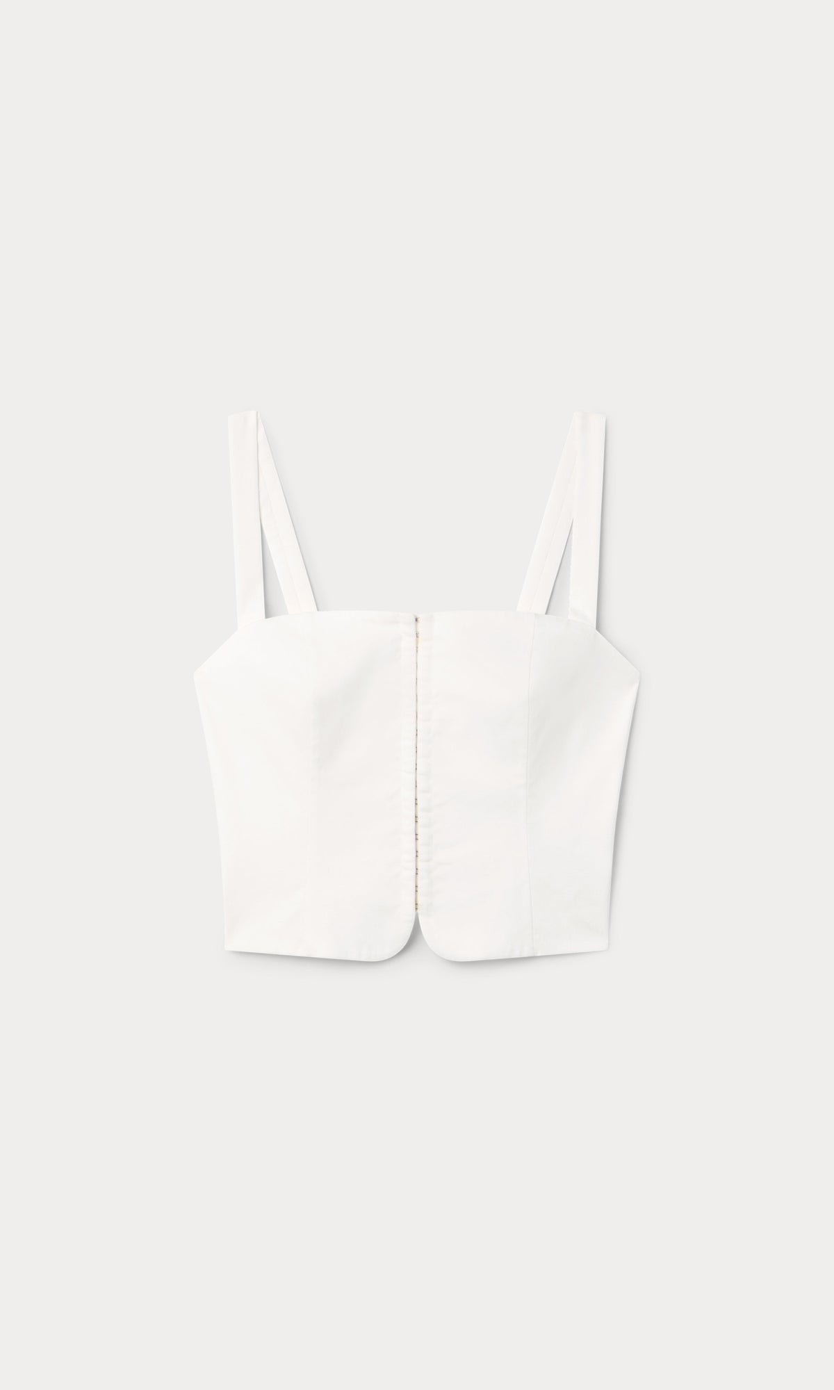 Luxury THE LINEN CORSET CHALK
