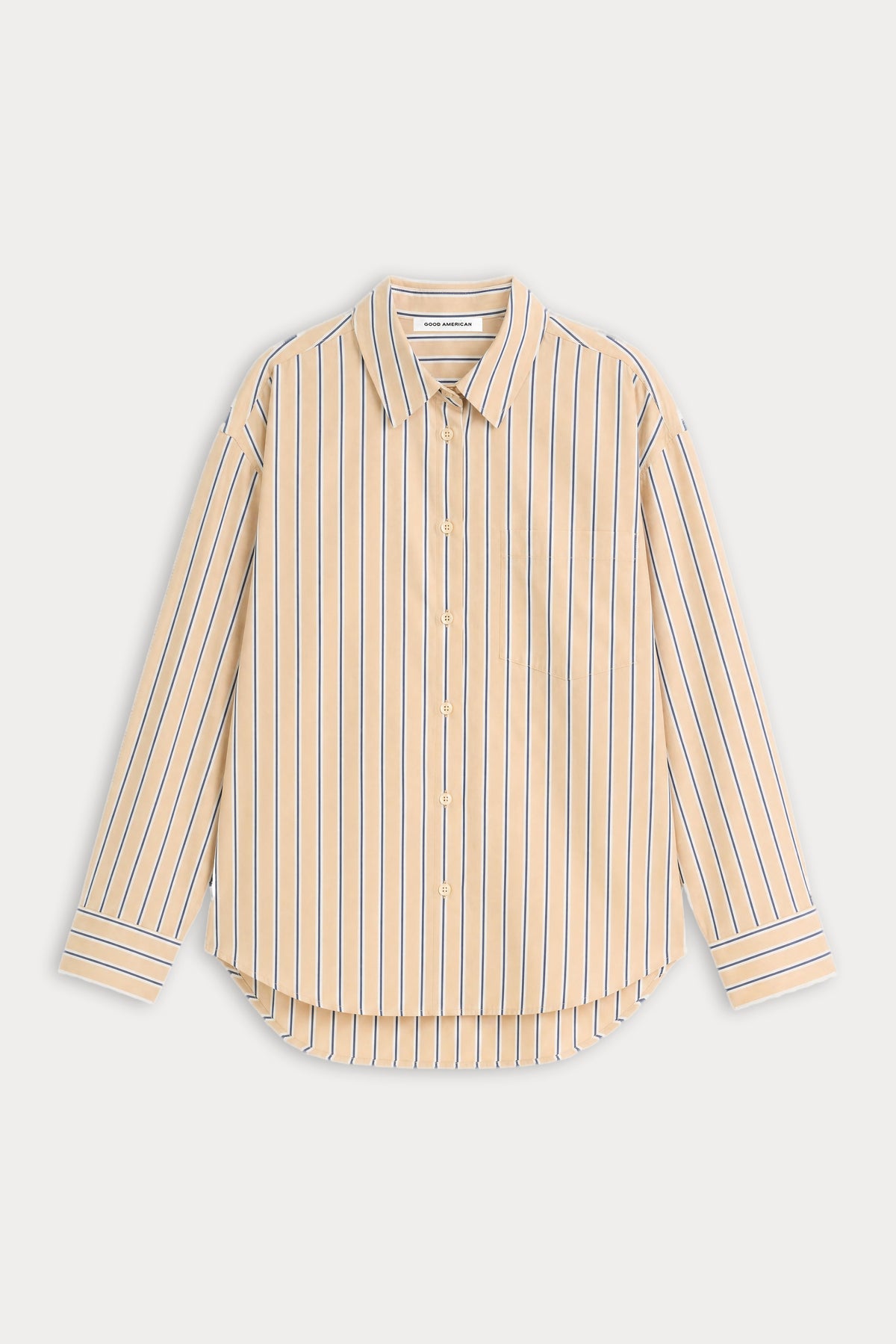 Luxury THE POPLIN EASY SHIRT DUNE MULTI STRIPE
