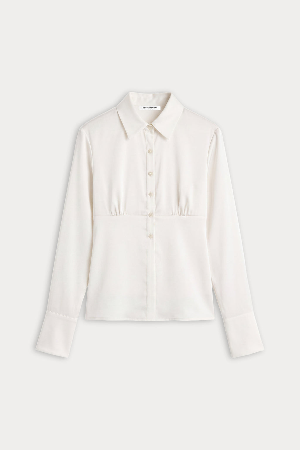 Luxury THE SATIN FEMME SHIRT CHALK