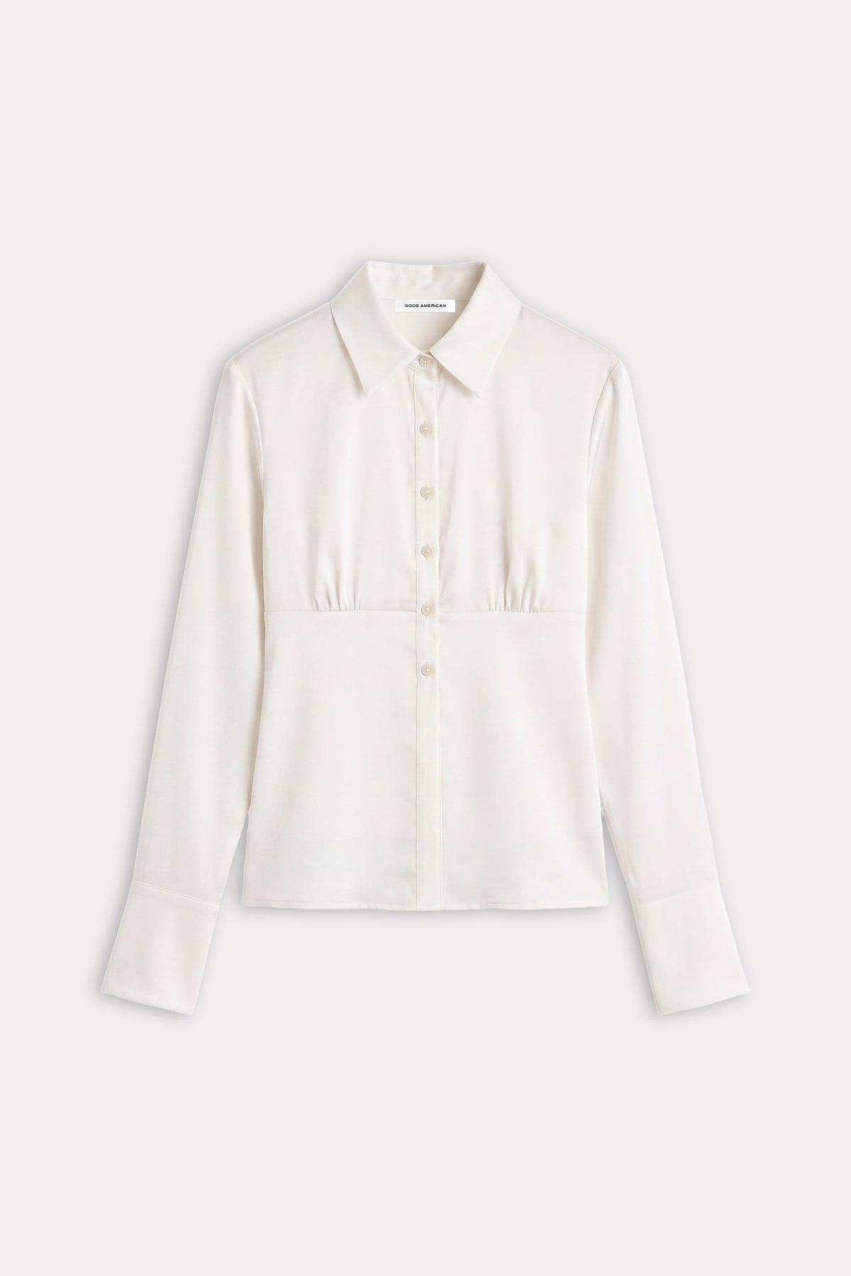 Luxury THE SATIN FEMME SHIRT CHALK