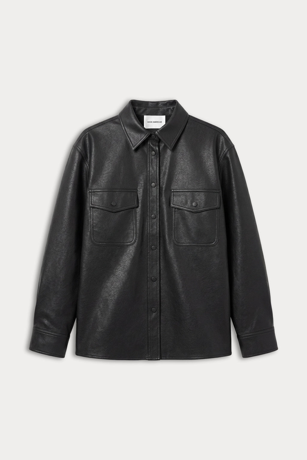 Luxury THE BETTER THAN LEATHER CLASSIC SHIRT BLACK001