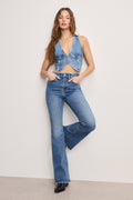 Luxury DENIM VEST INDIGO895