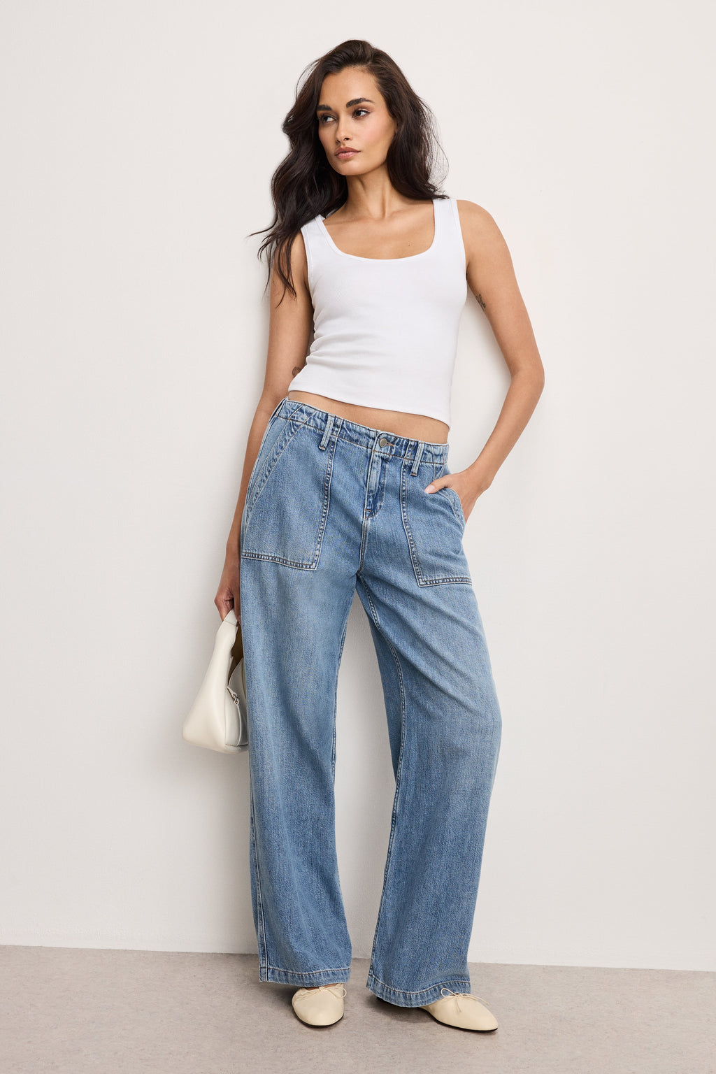 Luxury LITE LINEN DENIM PANTS INDIGO786