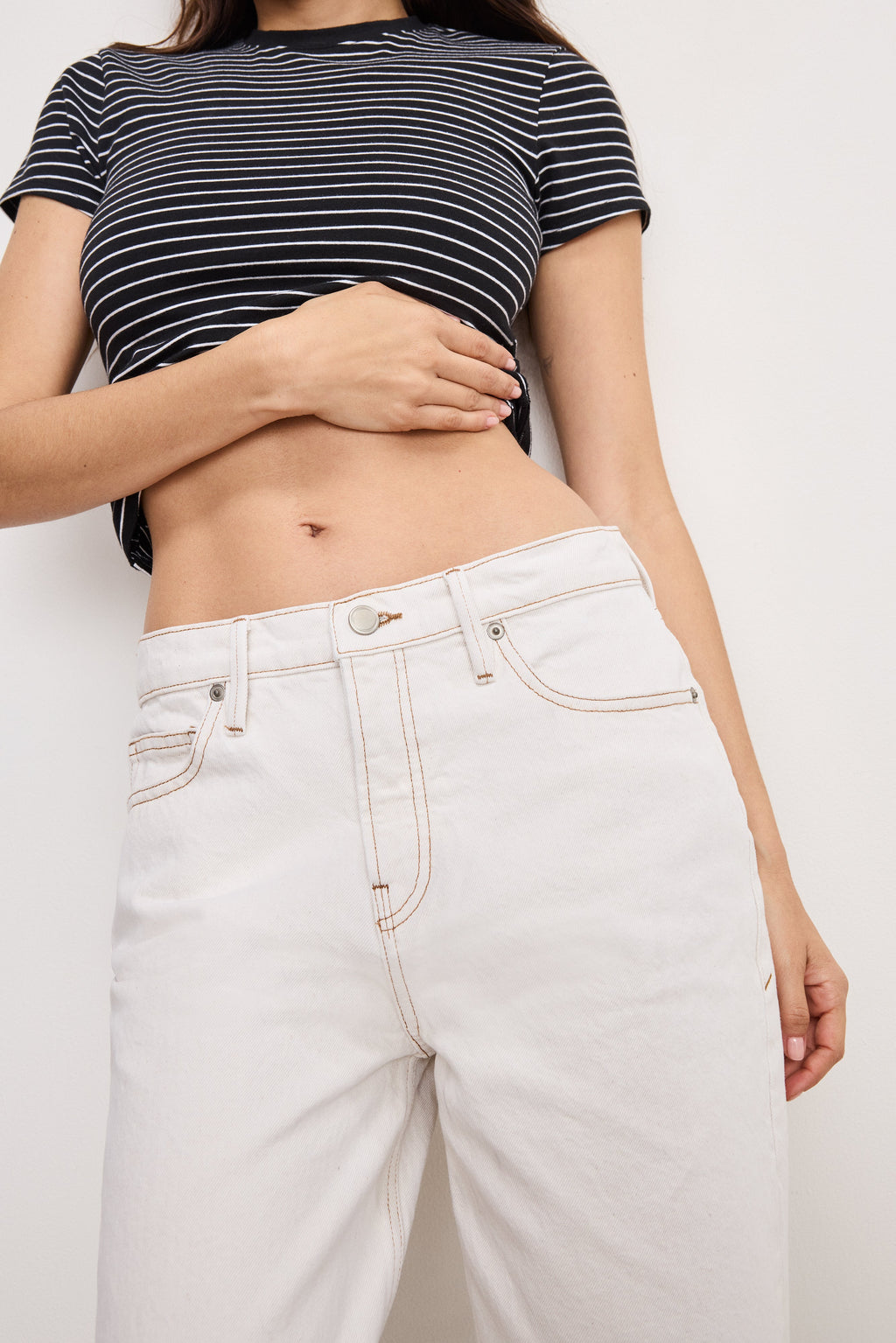 Luxury GOOD RELAXED STRAIGHT JEANS PEARL001