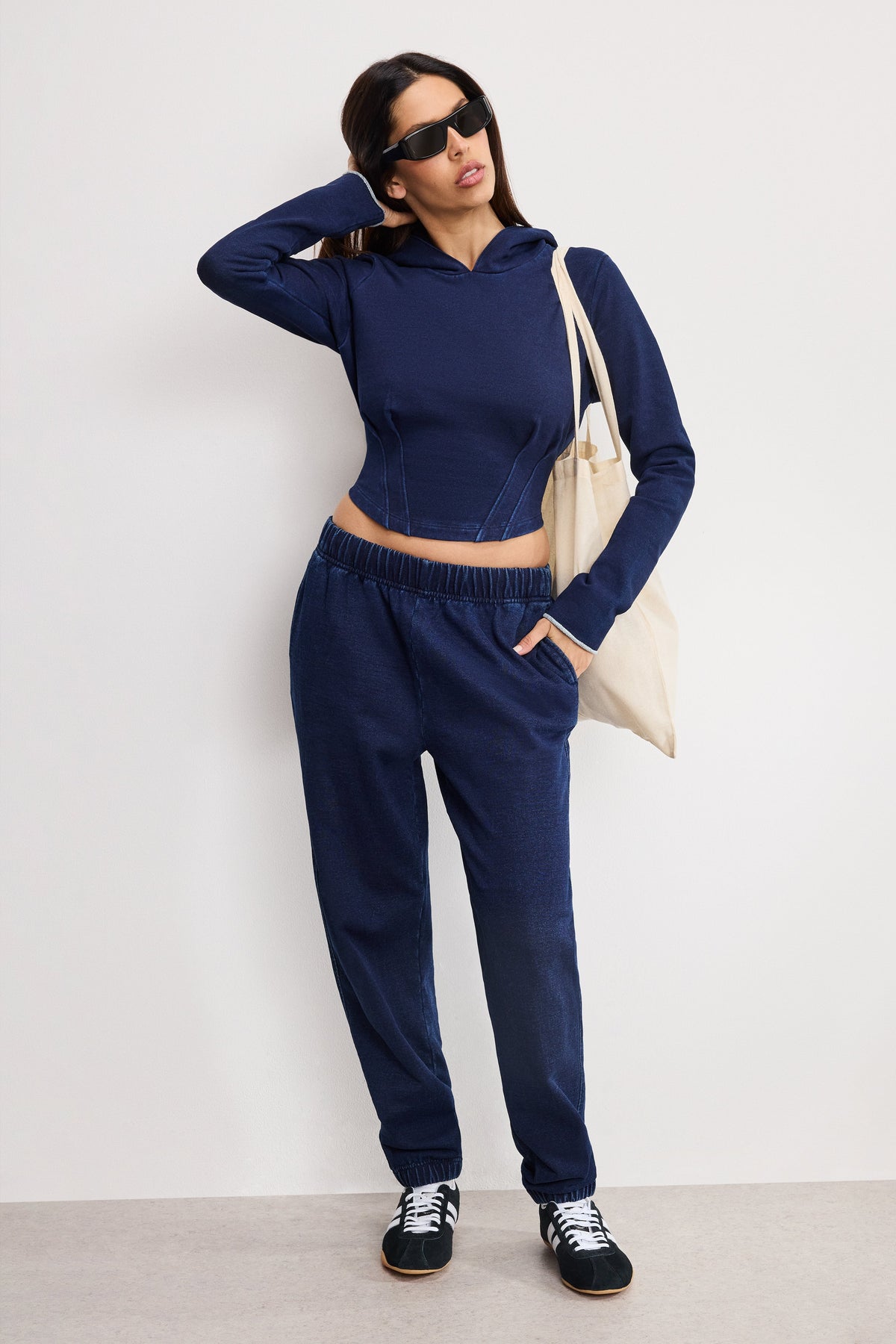 Luxury JEANIUS BOYFRIEND SWEATPANTS INDIGO1029