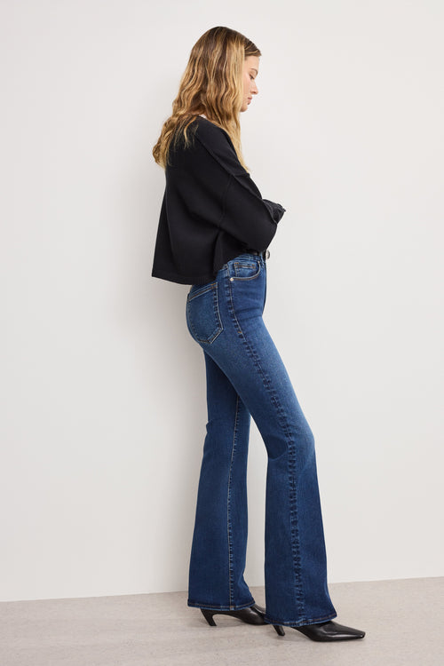 Luxury ALWAYS FITS GOOD CLASSIC BOOTCUT JEANS LONG INDIGO446
