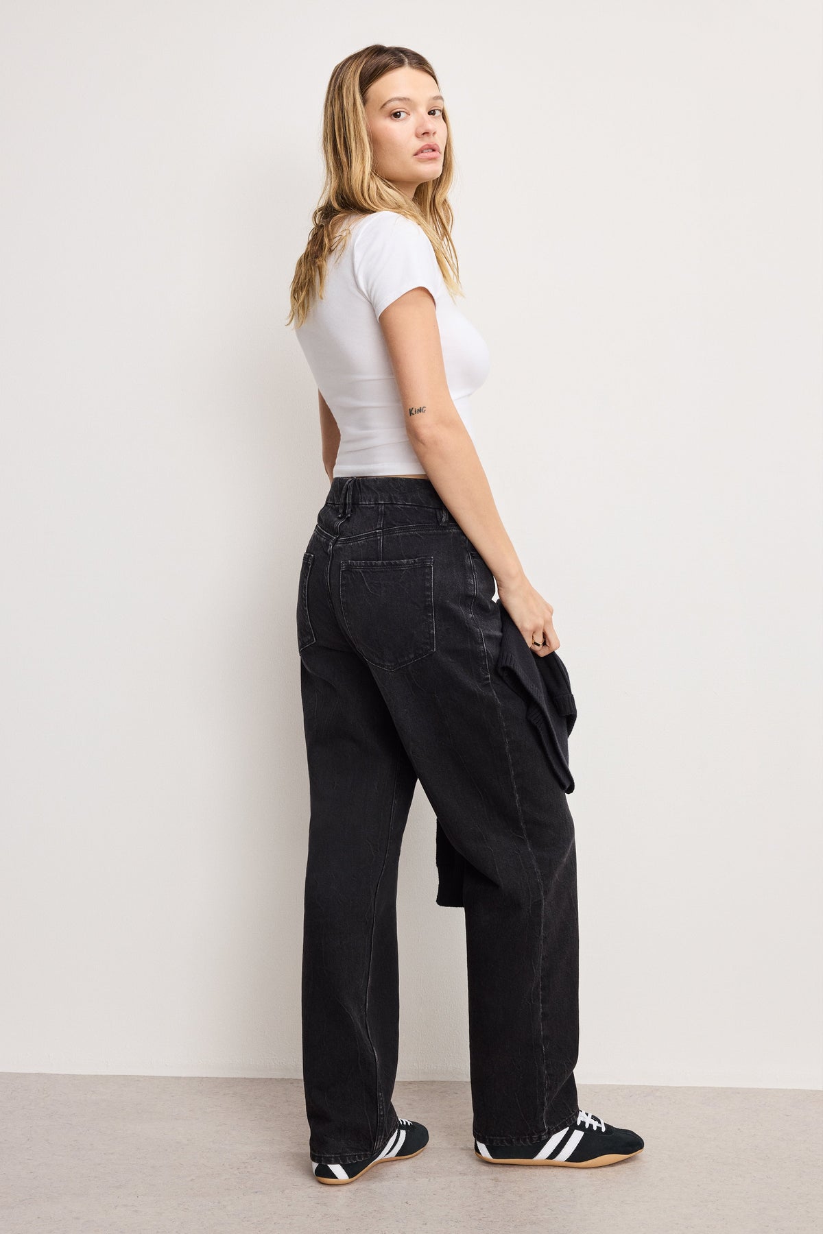 Luxury GOOD 90s RELAXED JEANS BLACK406