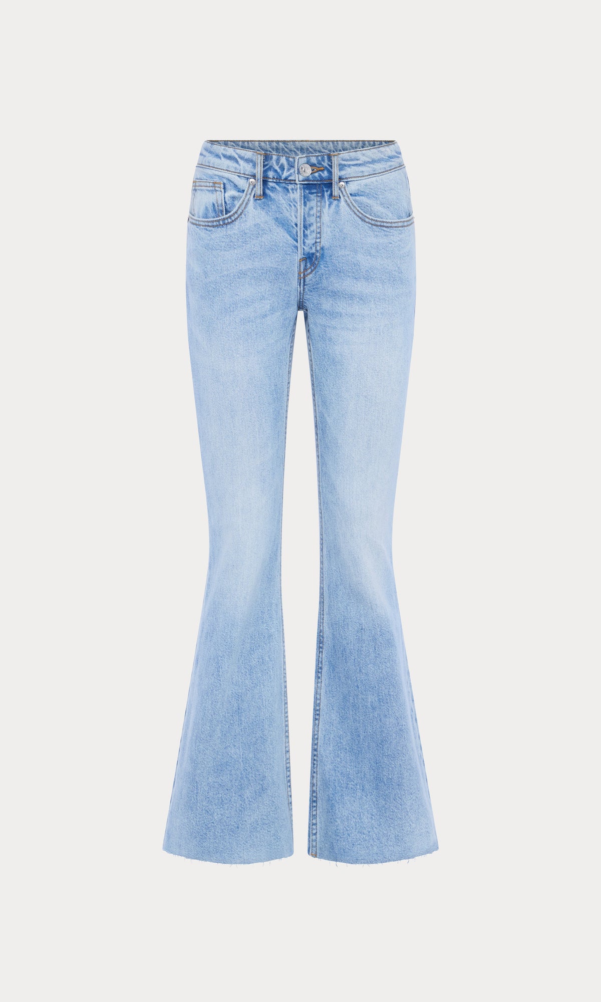 Luxury VINTAGE LOW RELAXED FLARE JEANS INDIGO1288