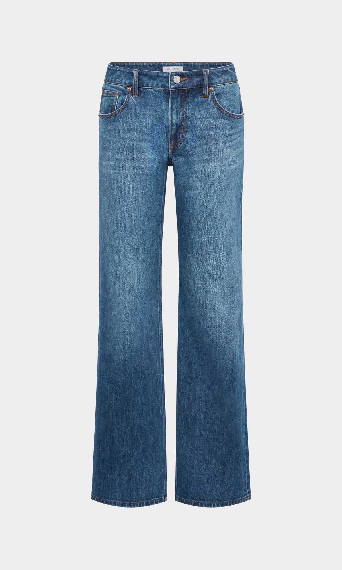 Luxury VINTAGE LOW LOOSE JEANS INDIGO1291