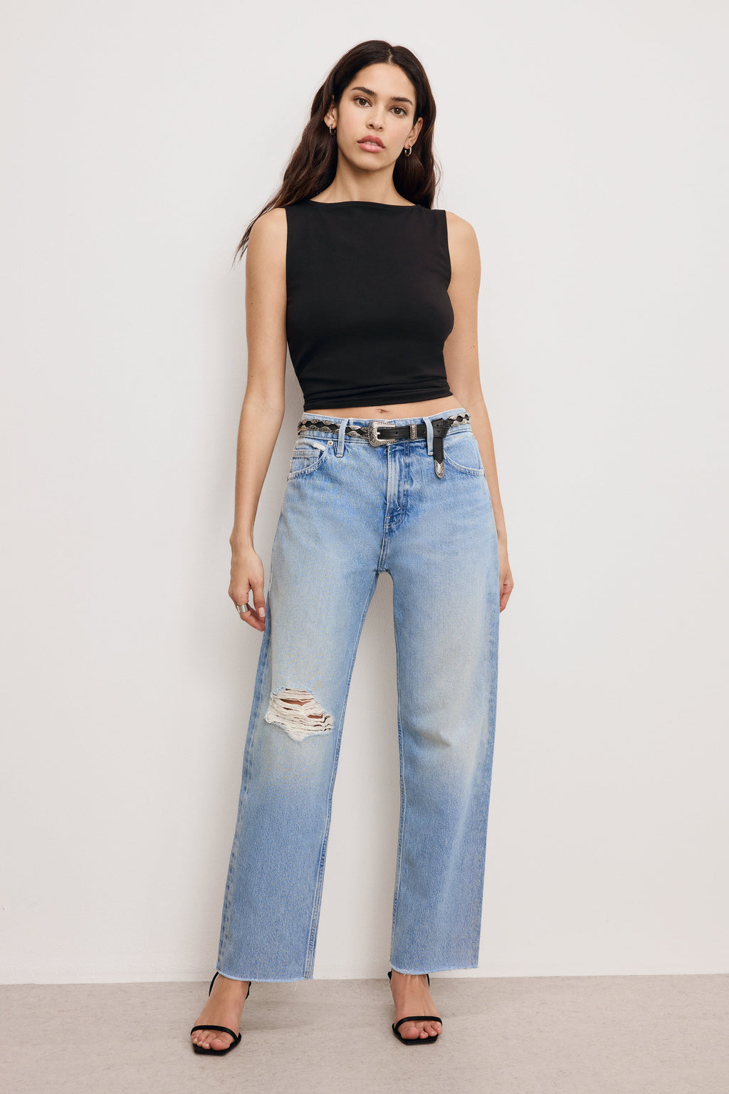 Luxury GOOD RELAXED STRAIGHT JEANS INDIGO887