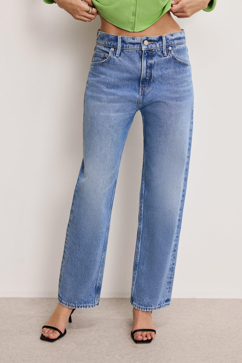 Luxury GOOD RELAXED STRAIGHT JEANS INDIGO885