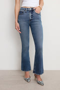 Luxury GOOD KICK FLARE JEANS INDIGO1014
