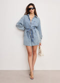 Luxury WEIGHTLESS DENIM ROMPER INDIGO793