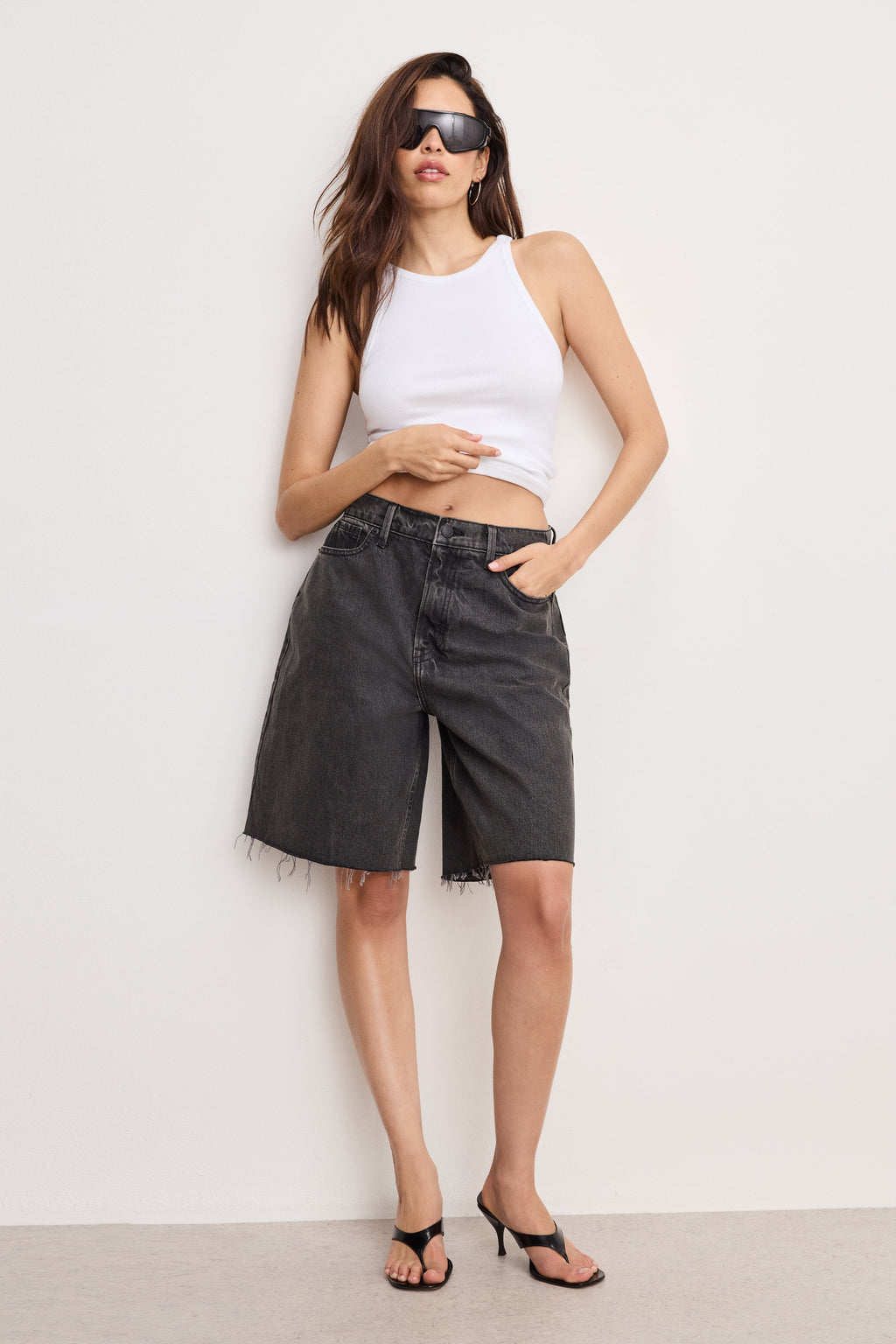 Luxury GOOD EXTREME BARREL SHORTS BLACK398