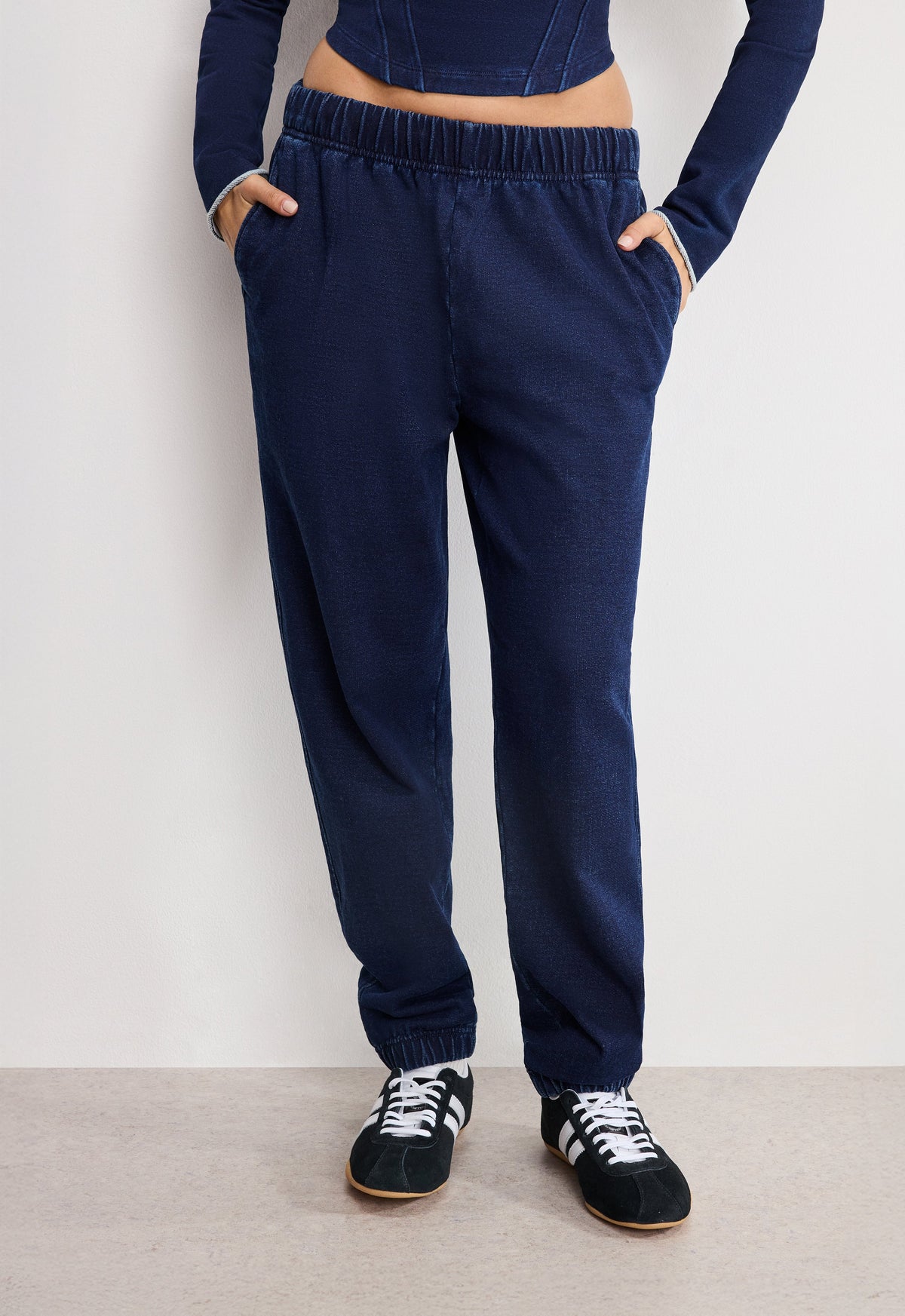 Luxury JEANIUS BOYFRIEND SWEATPANTS INDIGO1029