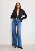 Luxury SOFT TECH GOOD SKATE WIDE LEG JEANS INDIGO891