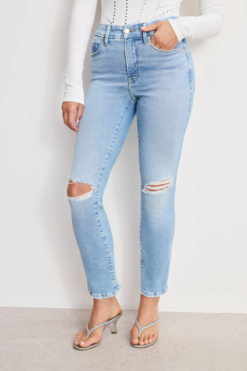 Luxury DOLLY JOLEANS STRAIGHT JEANS INDIGO1081