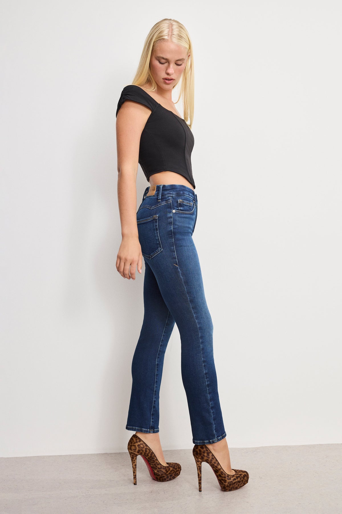 Luxury DOLLY JOLEANS STRAIGHT JEANS INDIGO1080