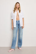 Luxury SOFT TECH GOOD TRUE STRAIGHT JEANS INDIGO1073