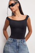 Luxury SCULPTING CORSET BODYSUIT BLACK001