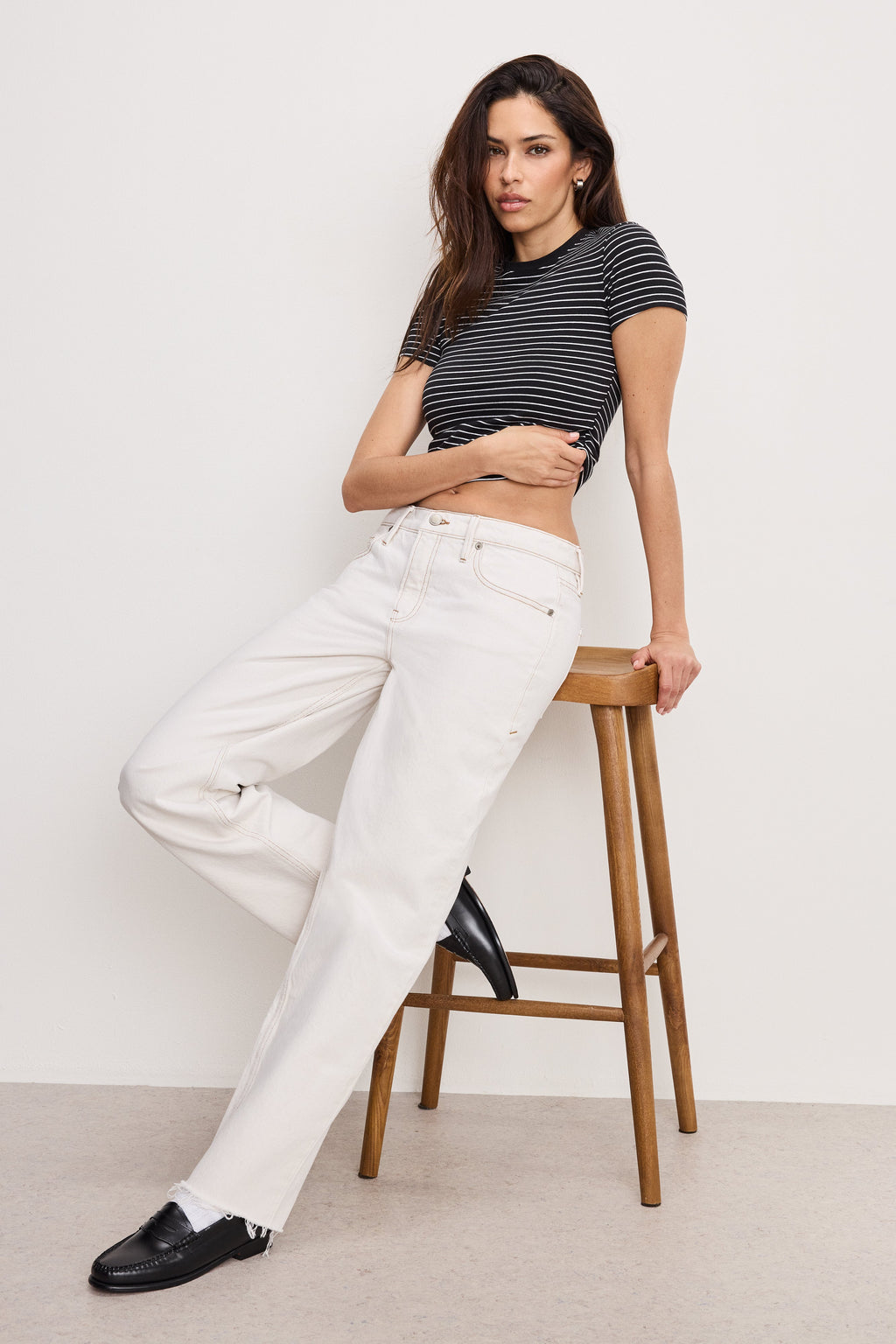 Luxury GOOD RELAXED STRAIGHT JEANS PEARL001