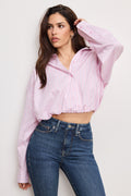 Luxury POPLIN BUBBLE SHIRT CANDY STRIPE001