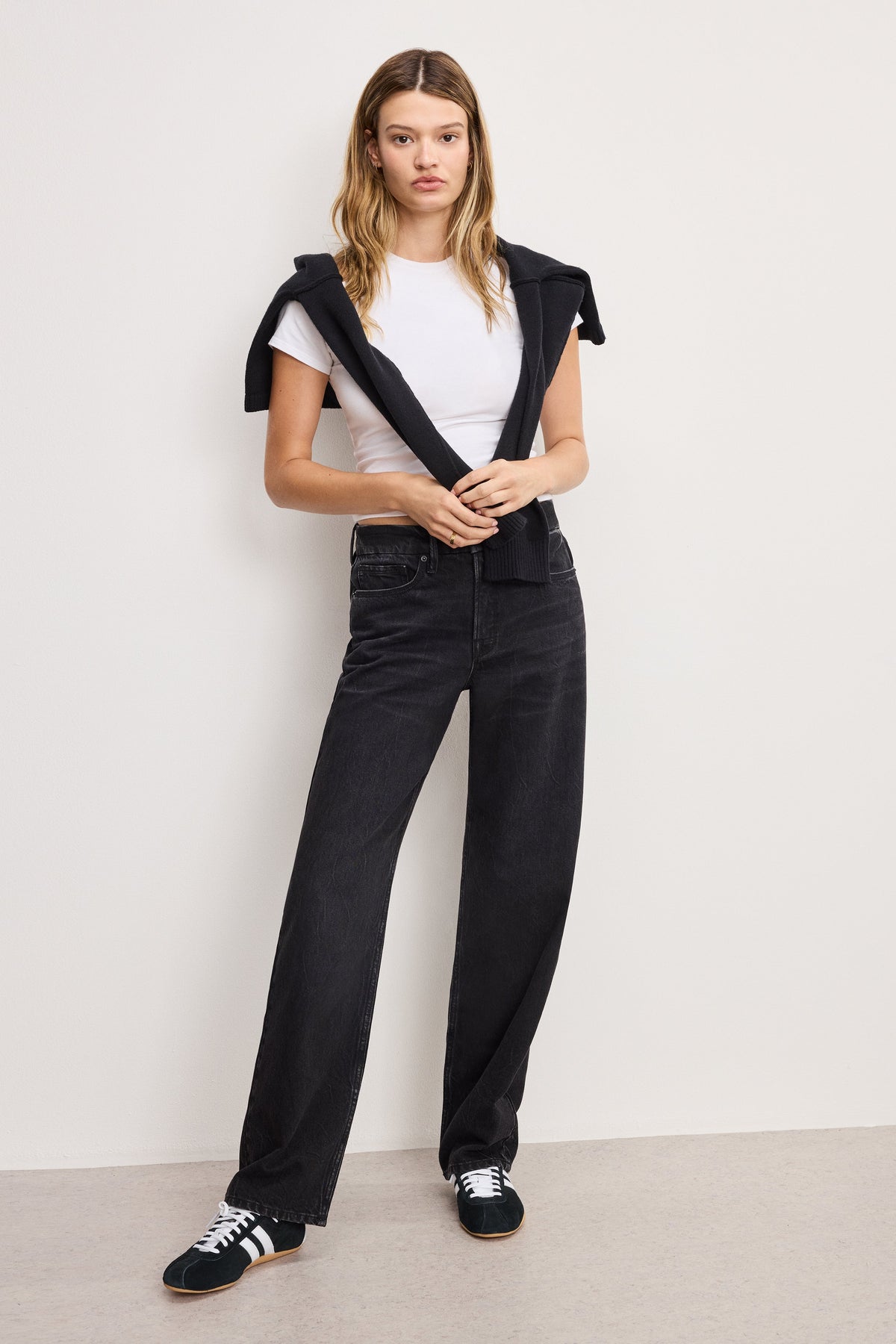 Luxury GOOD 90s RELAXED JEANS BLACK406