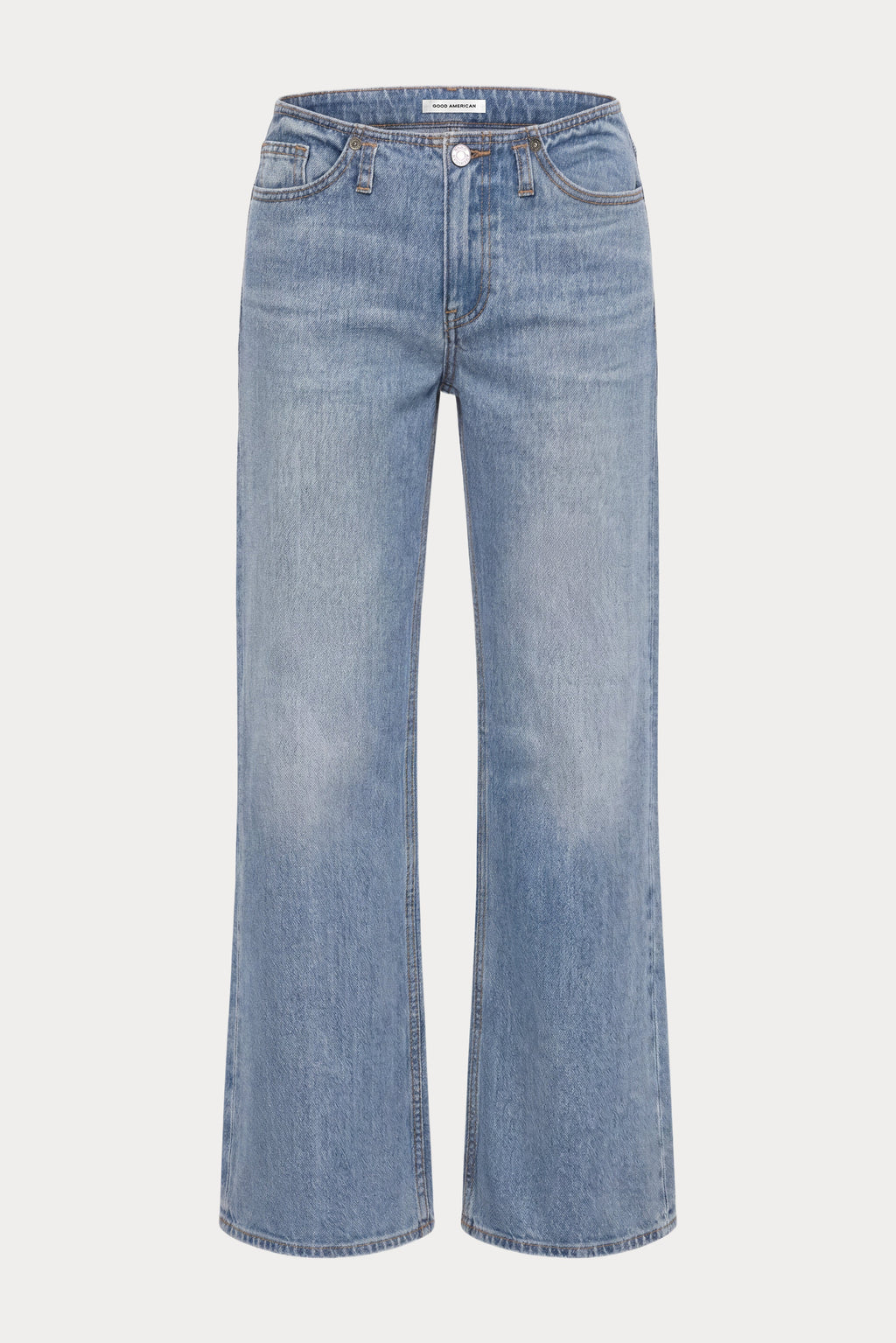 Luxury GHOST WAIST LOW LOOSE JEANS AMBER