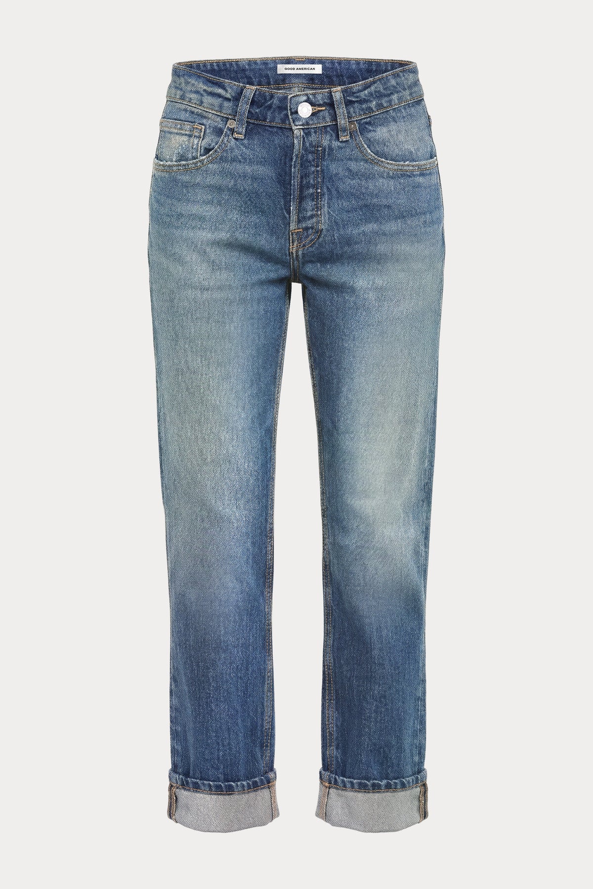 Luxury VINTAGE STRAIGHT ANKLE JEANS INDIGO1282