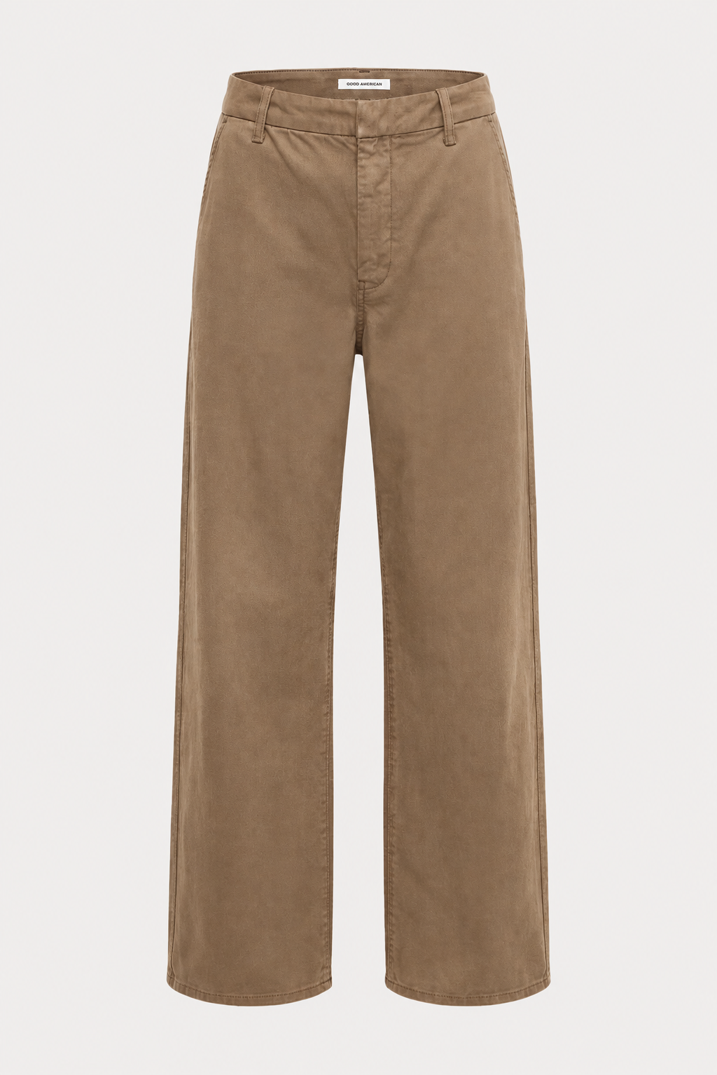 Luxury LOW SLUNG BAGGY TROUSER TEA BARK